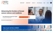 Screenshot of San Antonio Breast Cancer Symposium homepage.